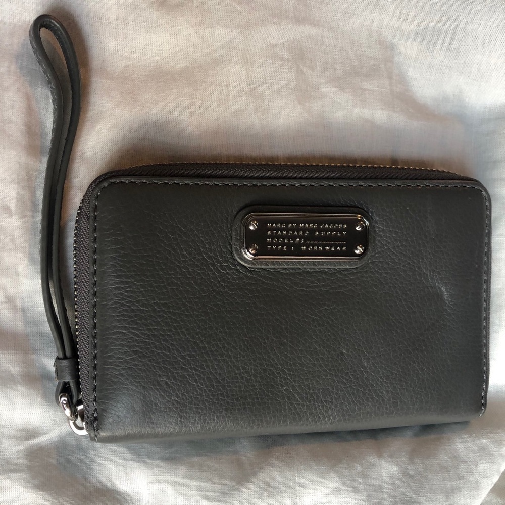 Marc by Marc Jacobs Gray Wristlet